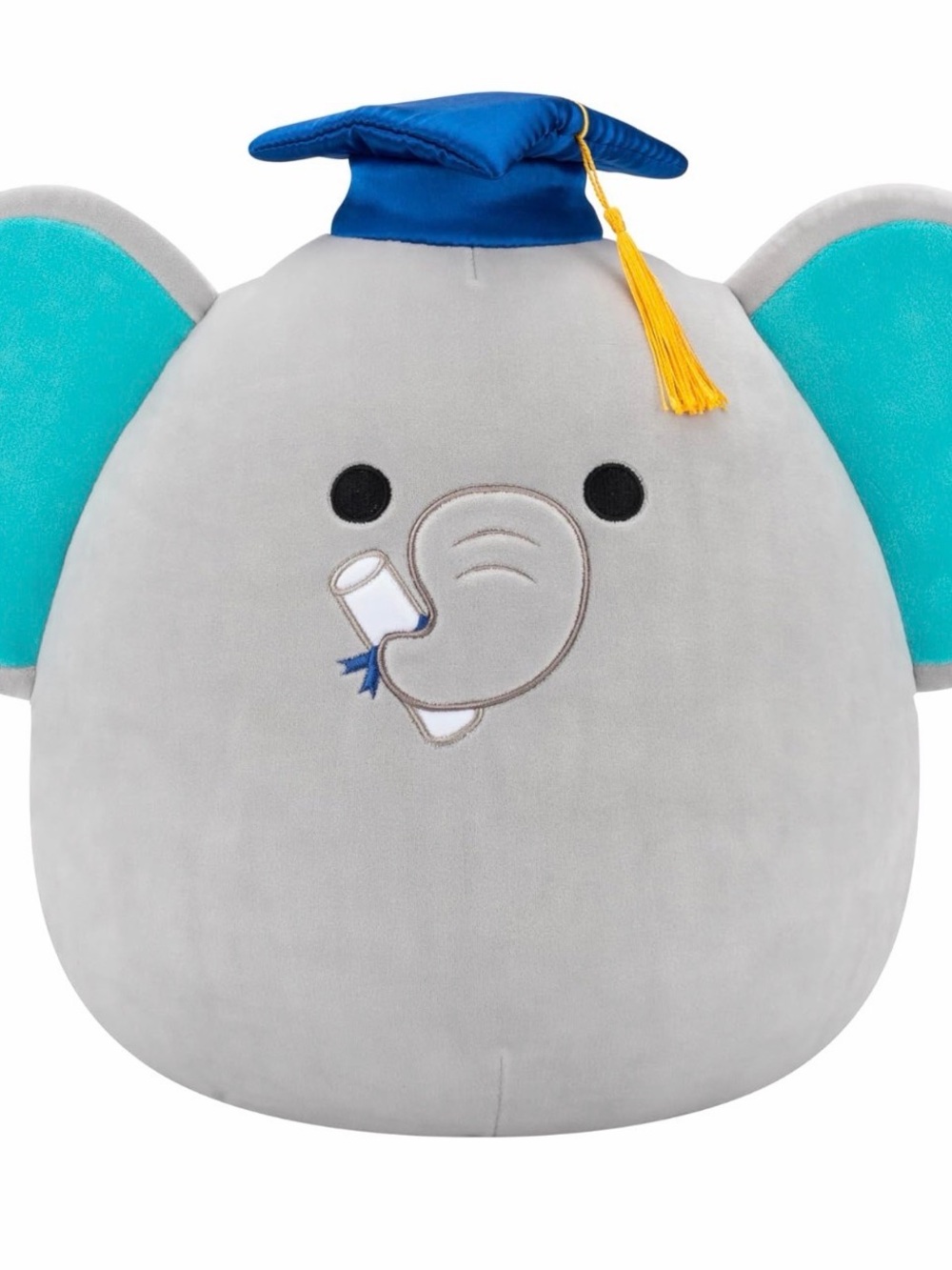 Squishmallow Graduation Elephant Lemus NWT
